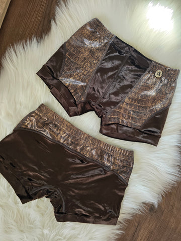 Midnight Cobra – Luxury Men’s Pole Dance Shorts