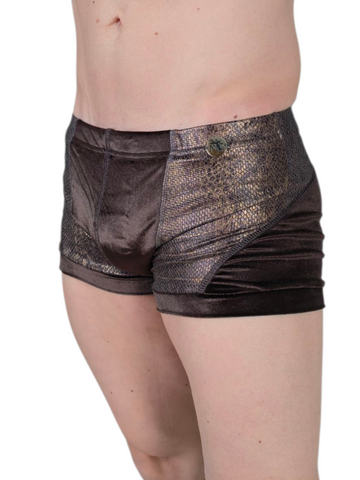 Midnight Cobra – Luxury Men’s Pole Dance Shorts