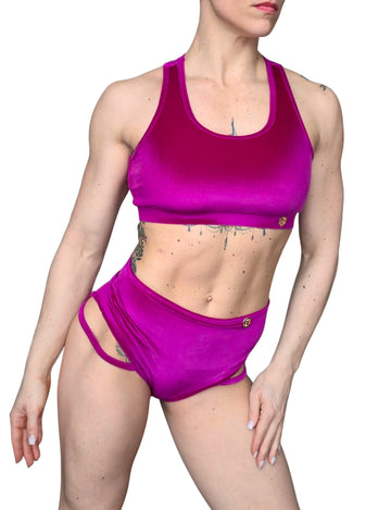 Angéla Velvet Pole Dance Outfit