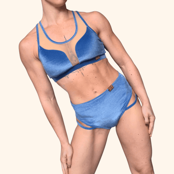Gerda Pole Dance Set – S and M Sizes, Soft Velvet